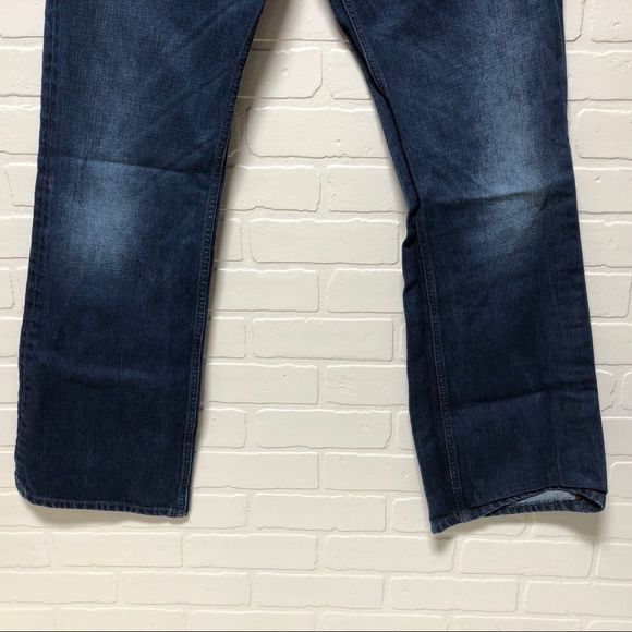 Diesel Jeans Made in Italy, Womens Size 36 Dark Wash Straight Leg Jeans - Picture 4 of 11